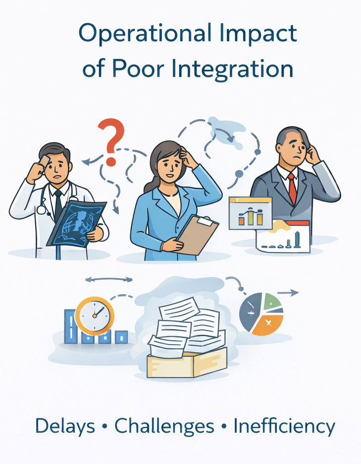 operational imapct of poor integration