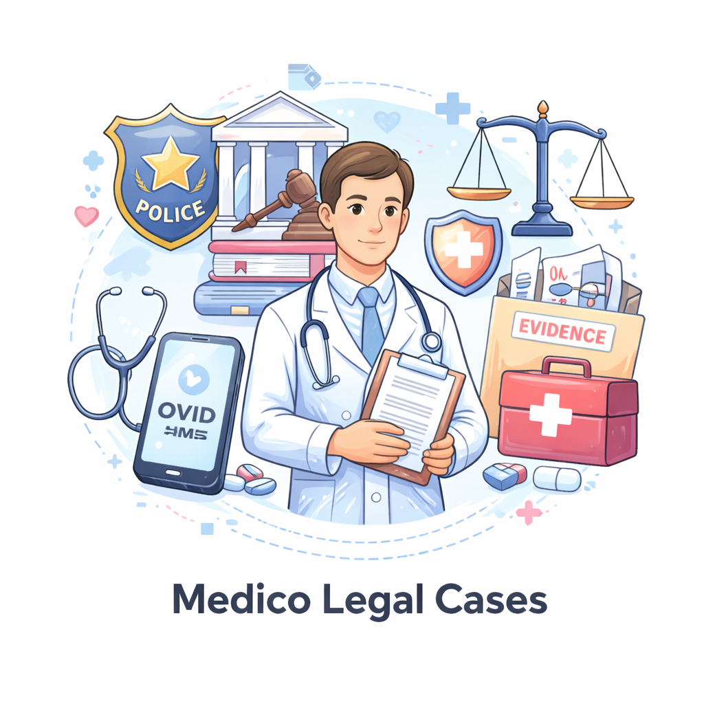 Medico Legal Cases Module in OVID HMS software