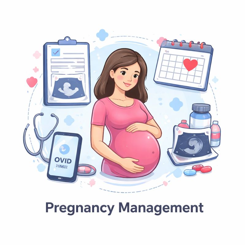 Pregnancy Management Module in OVID HMS software