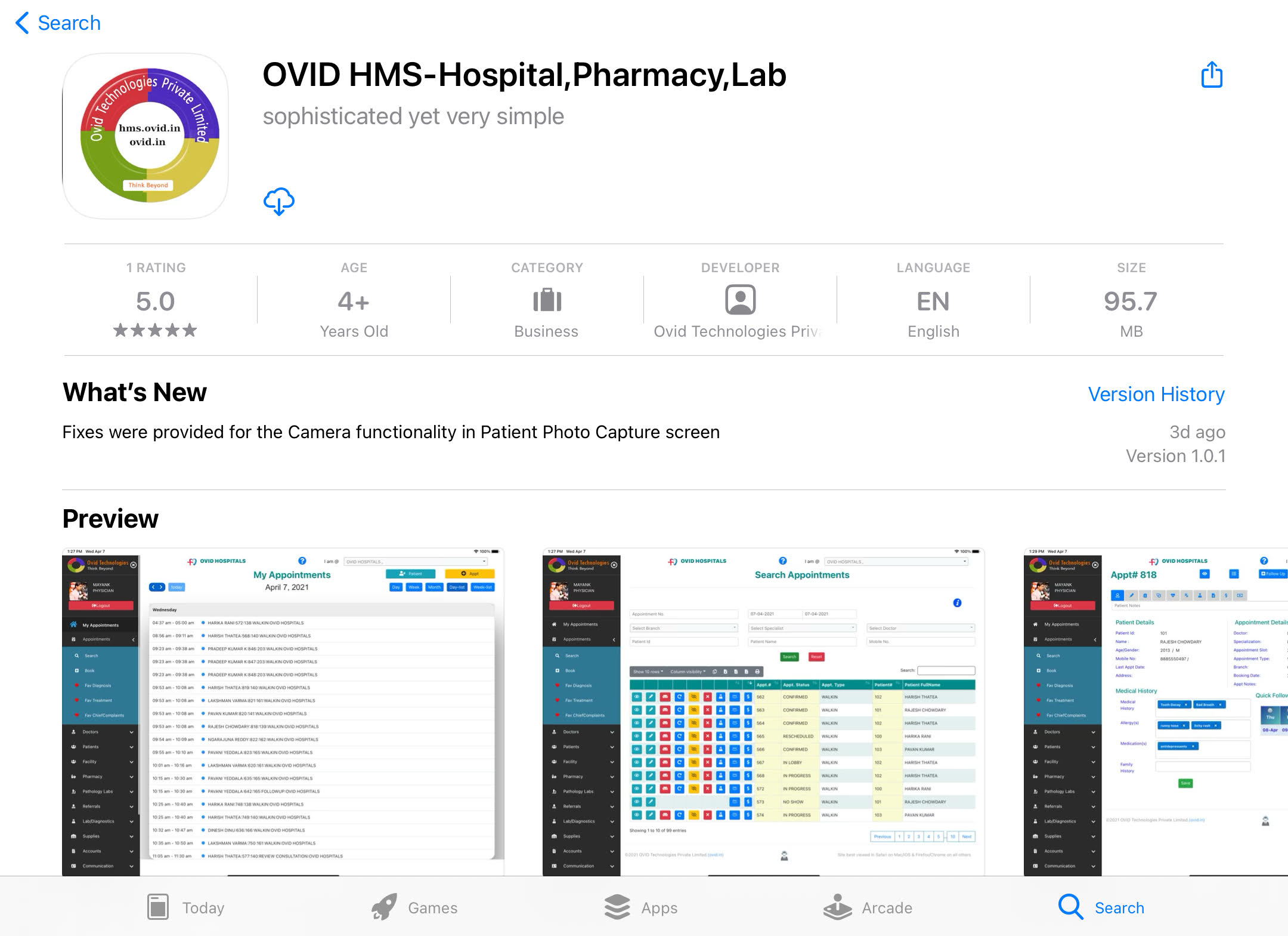 How to install OVID.IN HMS-Dental Practice Management and Hospital Management System Software