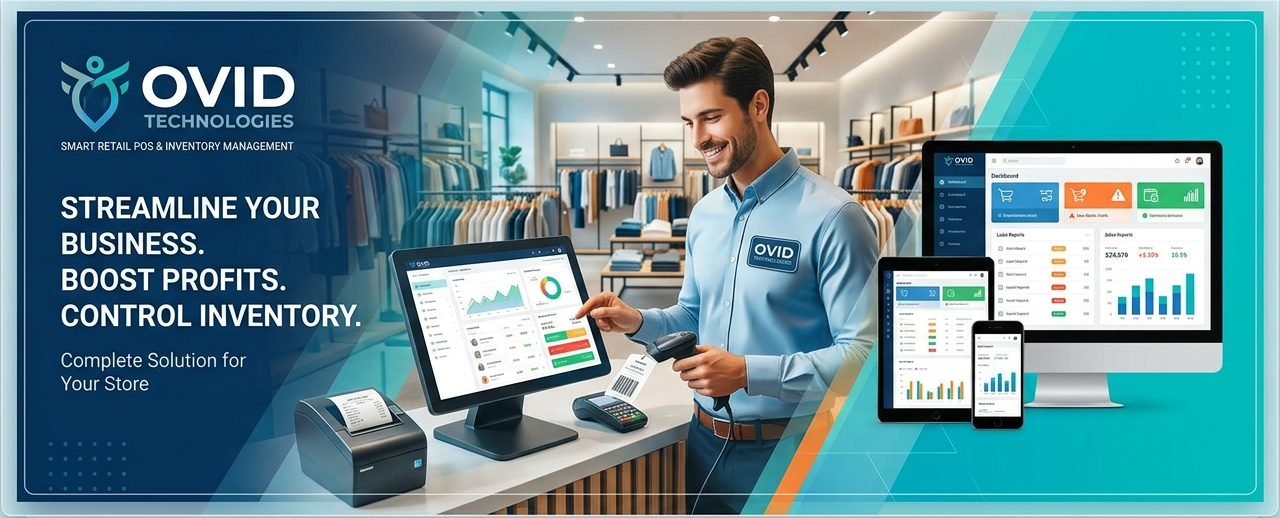 Retail POS Software Dashboard
